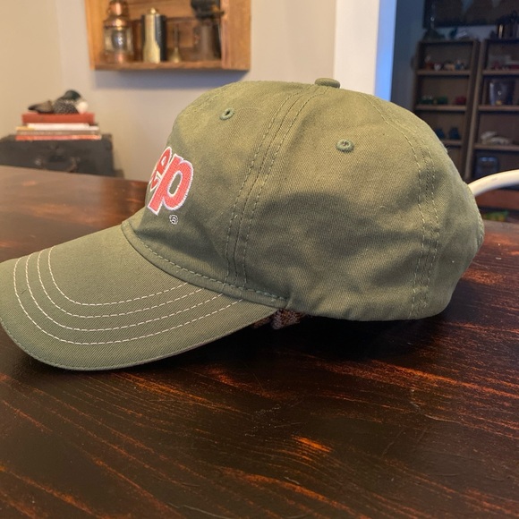 Jeep Olive Green Adjustable Baseball Cap Pink Embroidered Logo - Picture 3 of 5